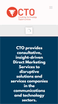 Mobile Screenshot of ctomarketing.com